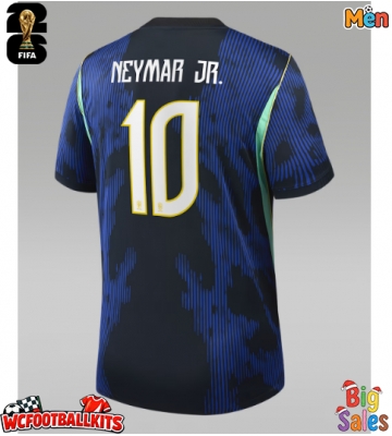 Brazil Neymar Jr #10 Replica Away Stadium Shirt World Cup 2026 Short Sleeve